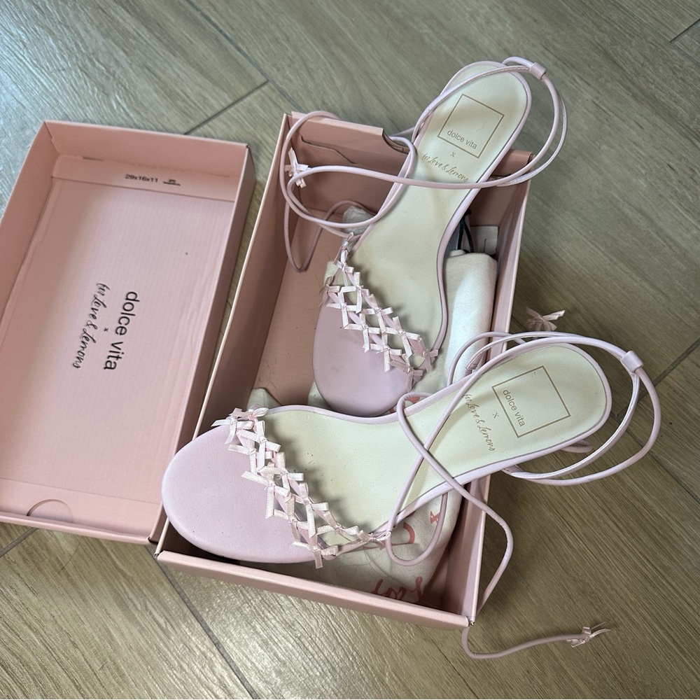 Dolce Vita x For Love & Lemons Amelie Heels - Picture 2 of 4